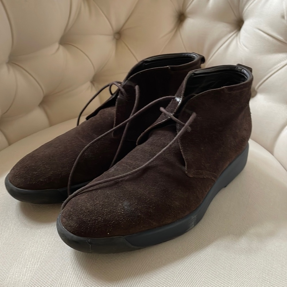 Salvatore Ferragamo suede Chukka boots